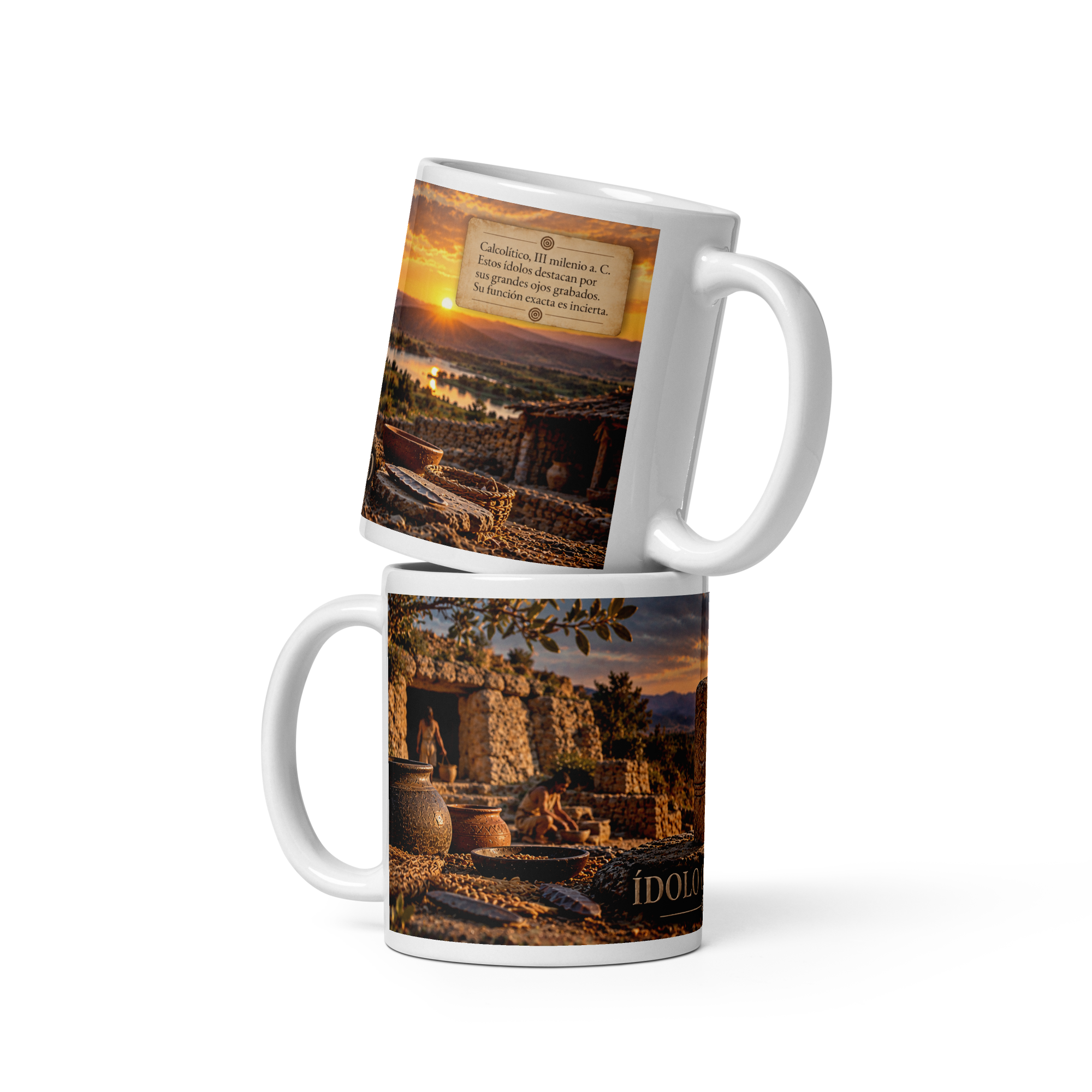 Taza Ídolo oculado | Historiapasión - Imagen 2