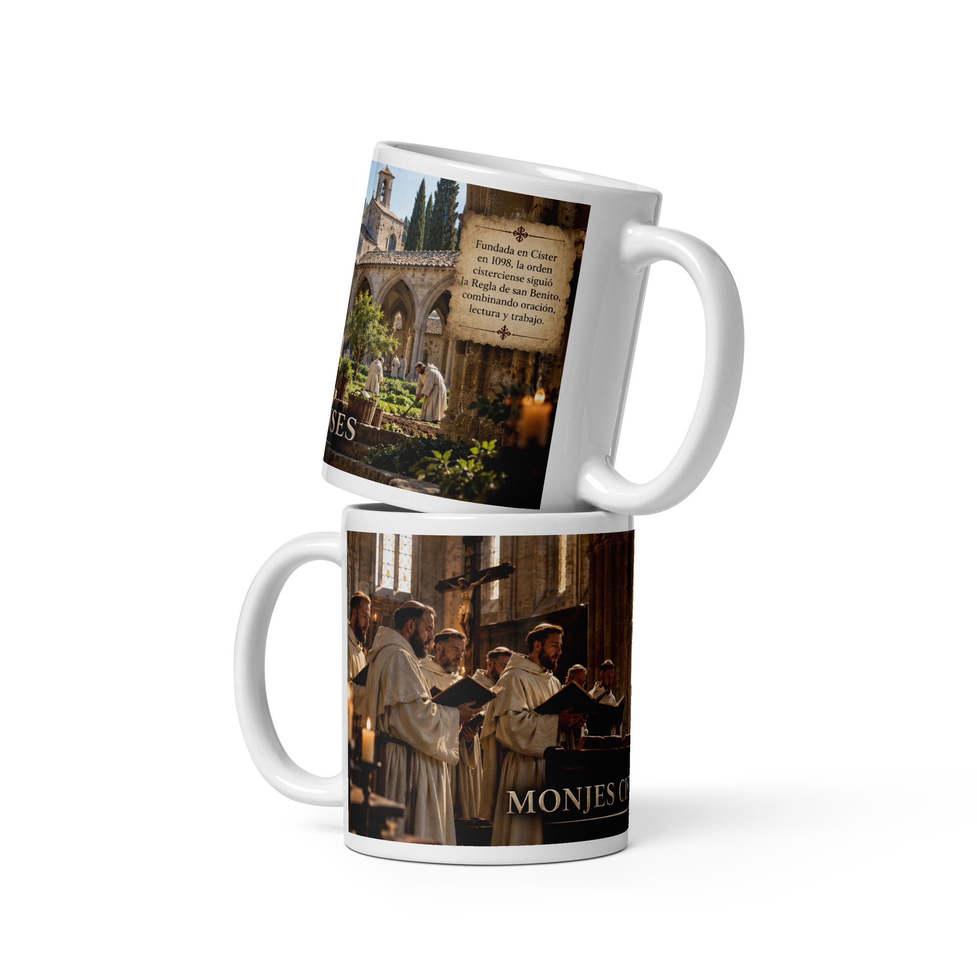 Taza Monjes cistercienses | Historiapasión - Imagen 2