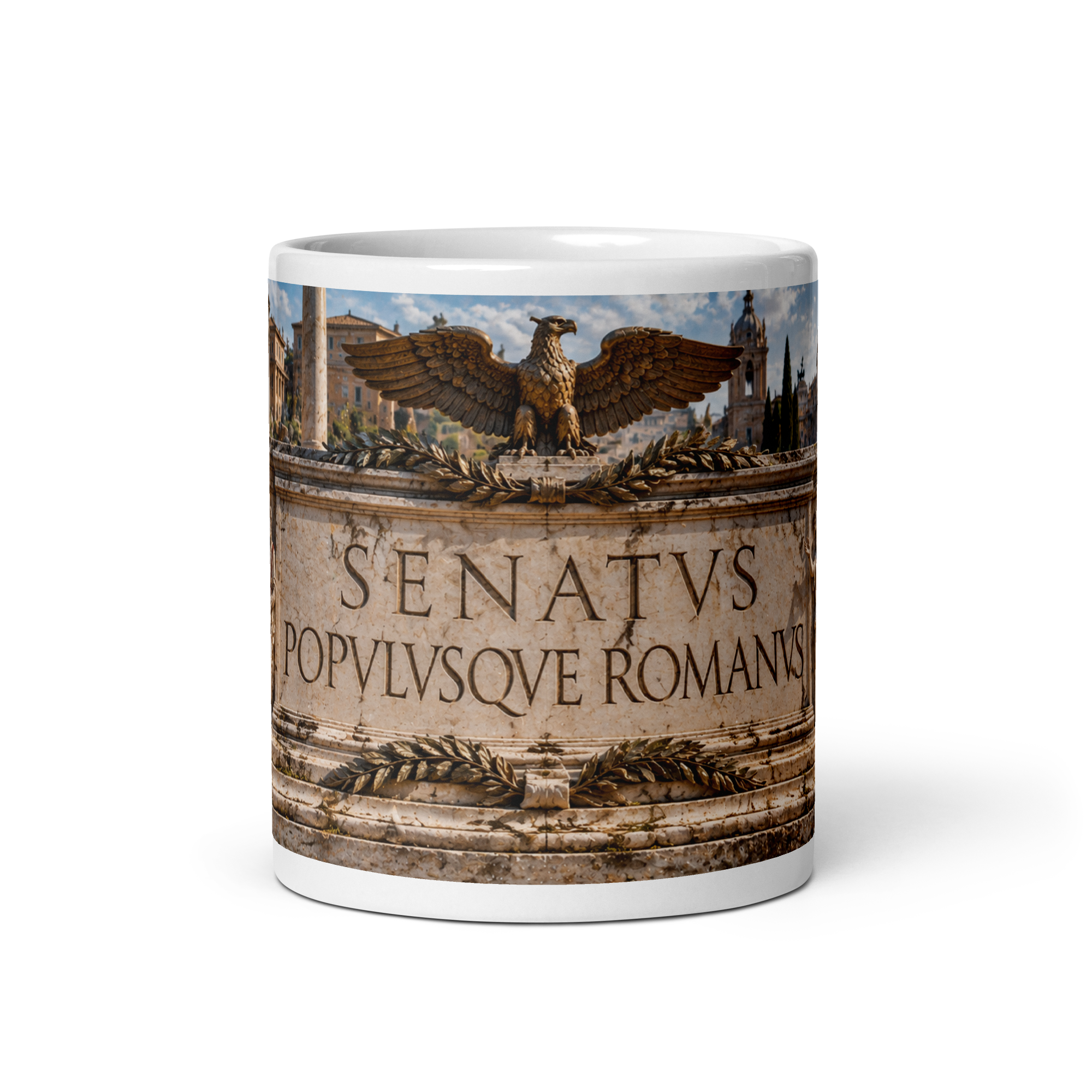 Taza Senatus Populusque Romanus (SPQR) | Historiapasión