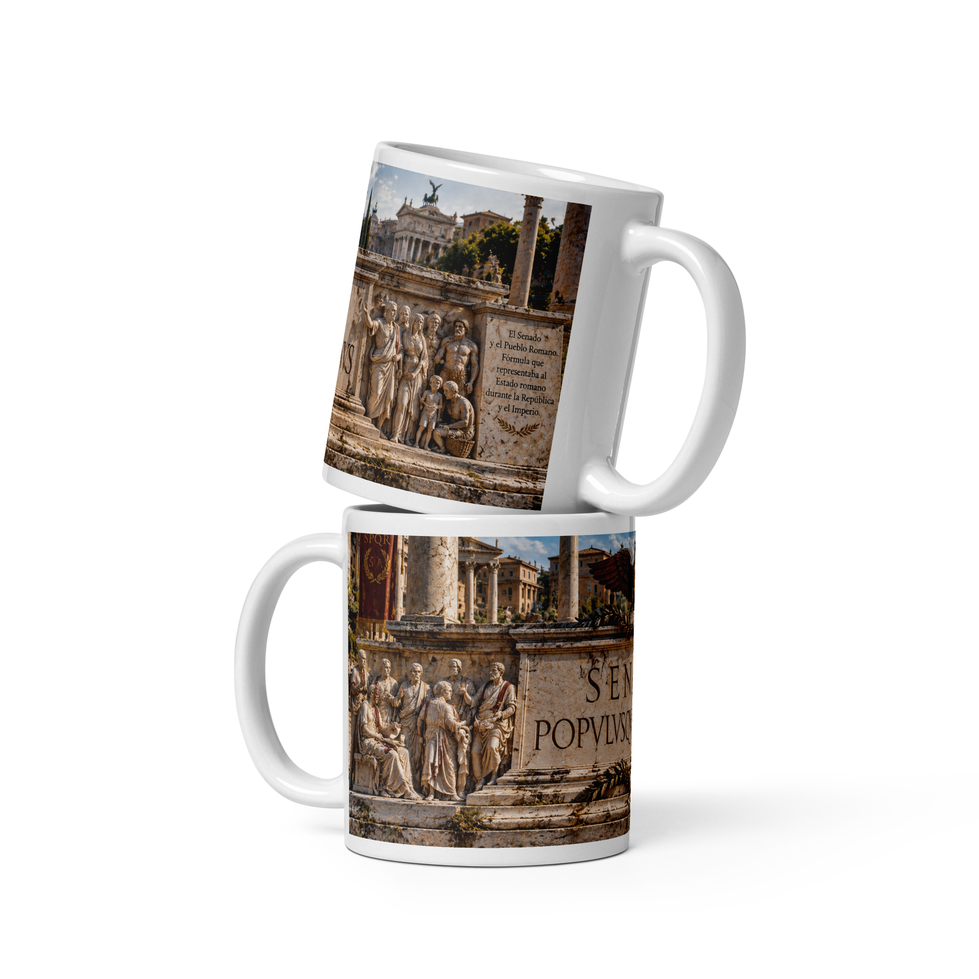 Taza Senatus Populusque Romanus (SPQR) | Historiapasión - Imagen 2