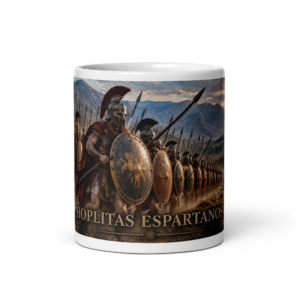 Taza Hoplitas espartanos | Historiapasión