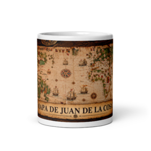 Taza Mapa de Juan de la Cosa | Historiapasión