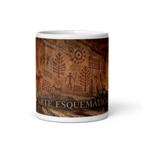Taza Arte esquemático | Historiapasión