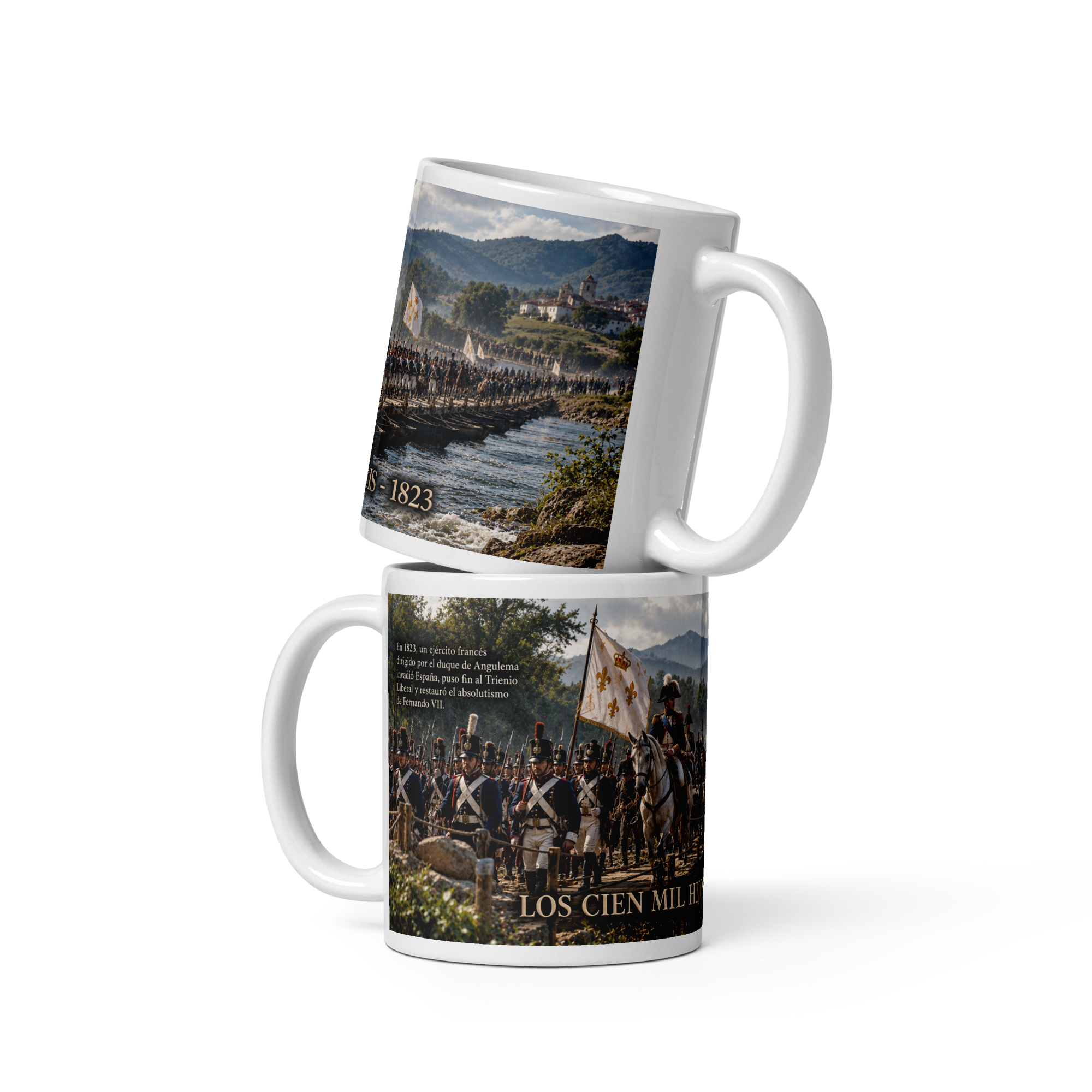 Taza Los Cien Mil Hijos de San Luis - 1823 | Historiapasión - Imagen 2