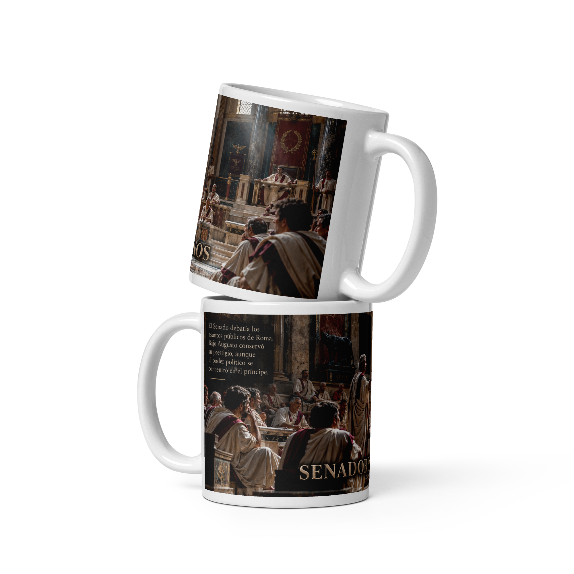 Taza Senadores romanos | Historiapasión - Imagen 2