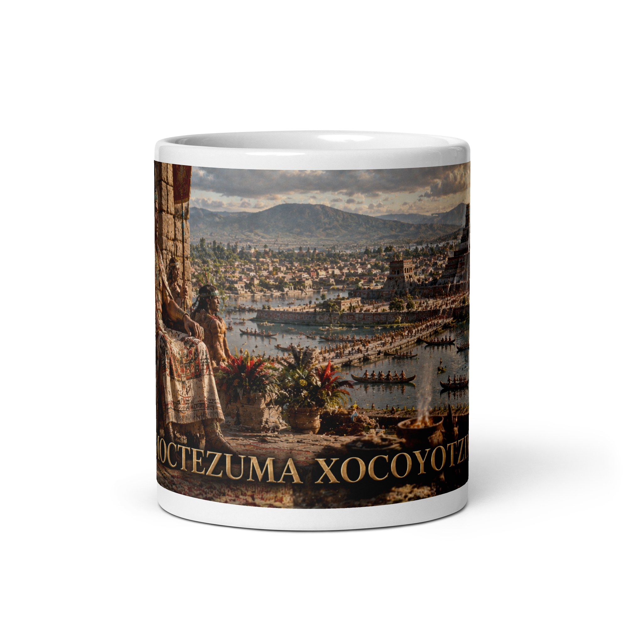 Taza Moctezuma Xocoyotzin | Historiapasión