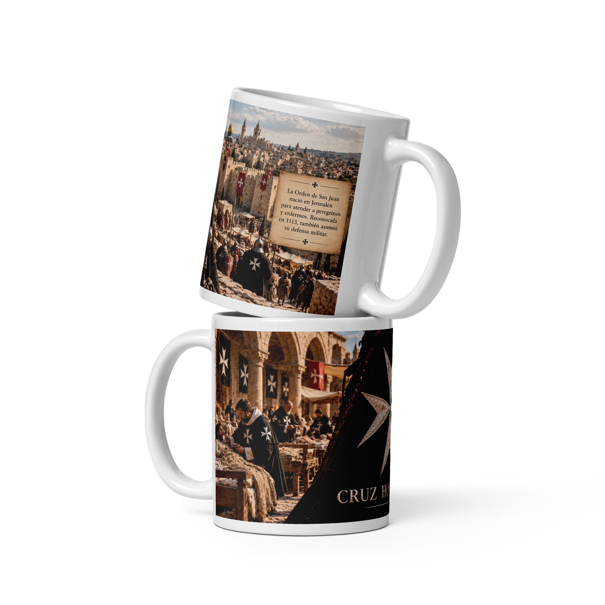 Taza Cruz hospitalaria | Historiapasión - Imagen 2