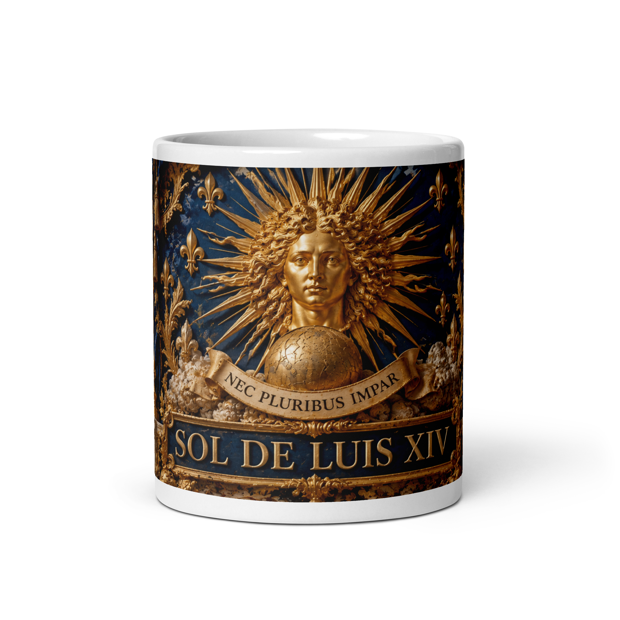 Taza Sol de Luis XIV | Historiapasión