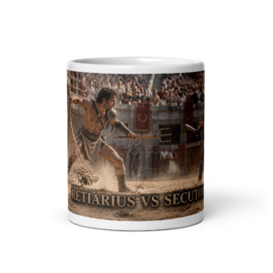 Taza Retiarius vs Secutor | Historiapasión